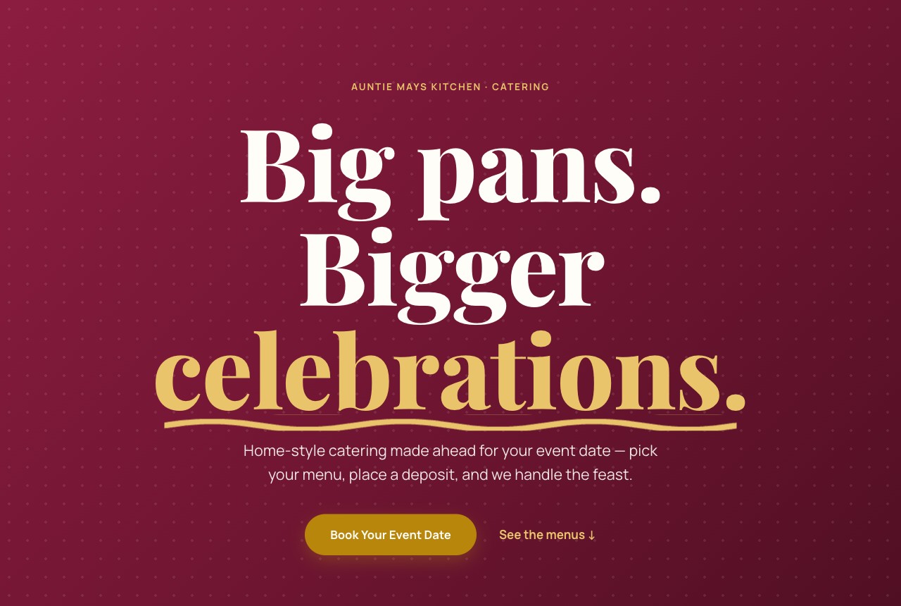 A real website built by StartMyOwn